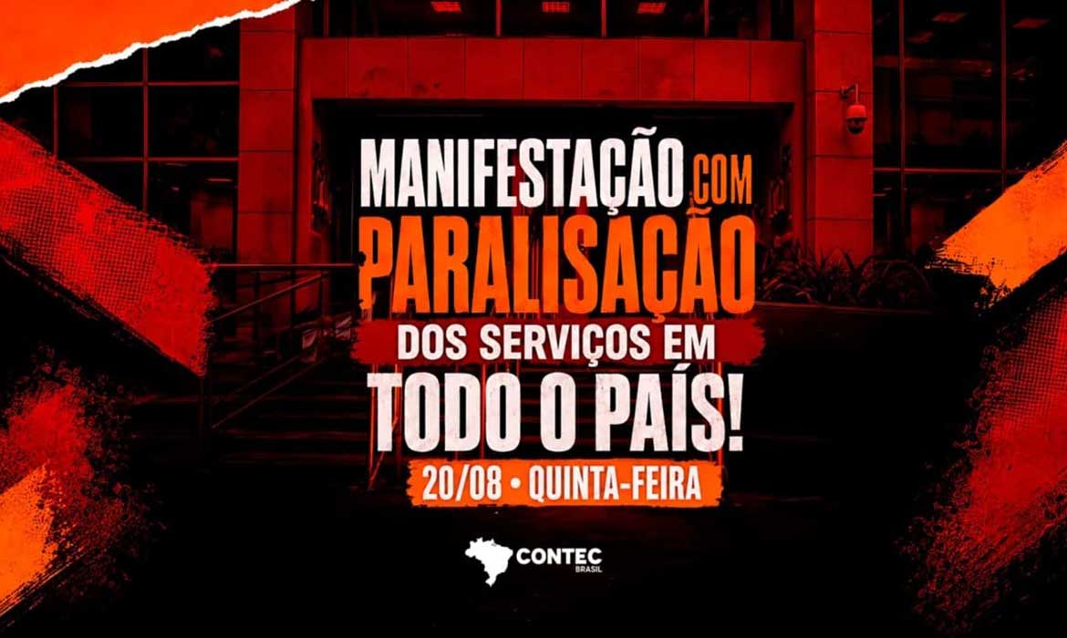 CONTEC convoca mobilização com paralisação nacional