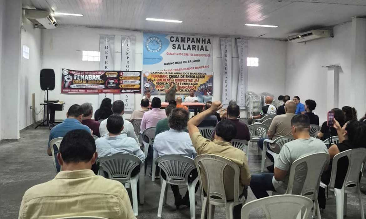Assembleia Geral dos bancários do Amazonas